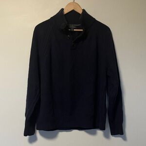Banana Republic recycled Wool Men's Navy Sweater